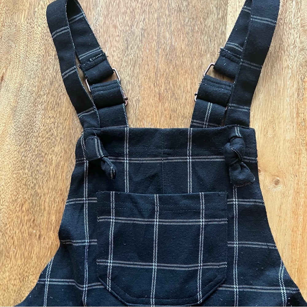 Abercrombie Kids Plaid Overalls